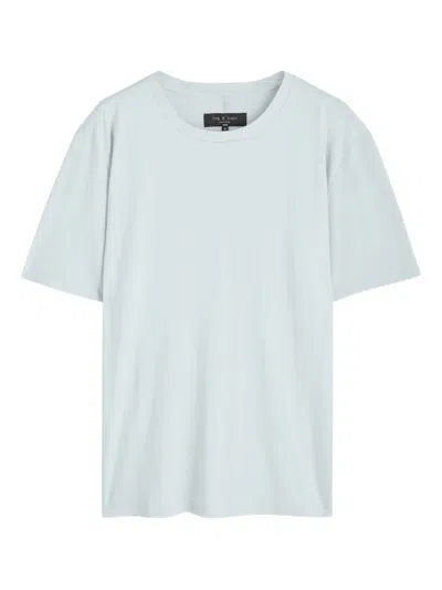 Rag & Bone Crew-neck T-shirt In Blue