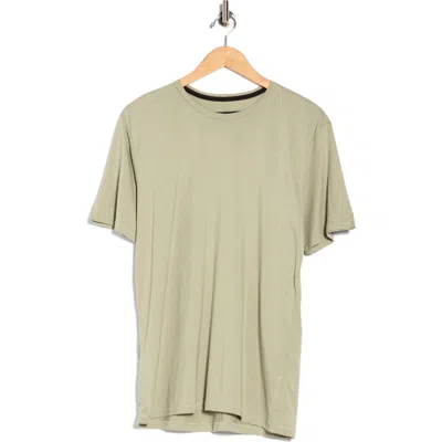Rag & Bone Crewneck Cotton Blend T-shirt In Green
