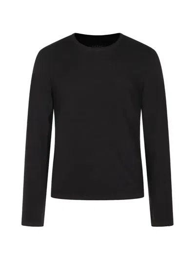 Rag & Bone Crew-neck Sweater In Black