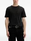 Rag & Bone Crew-neck T-shirt In Black