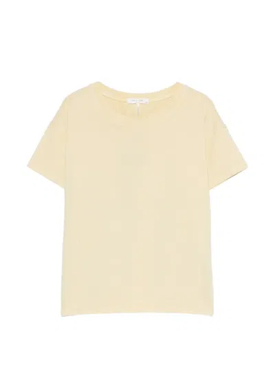 Rag & Bone Crew-neck T-shirt In Neutral