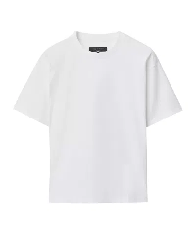 Rag & Bone Crew-neck T-shirt In White