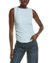 Rag & Bone Crinkled Tank In Blue