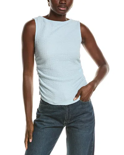 Rag & Bone Crinkle Tank In Blue