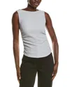 Rag & Bone Crinkled Tank In Gray