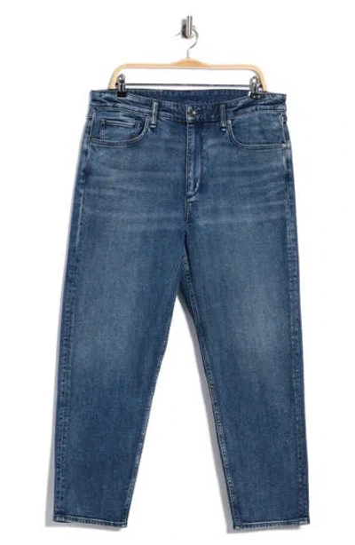 Rag & Bone Cropped Tapered Jeans In Blue