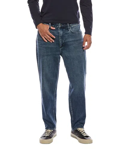 Rag & Bone Cropped Tapered Pant In Blue