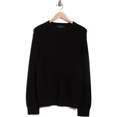 RAG & BONE RAG & BONE CURTIS CREWNECK COTTON SWEATER