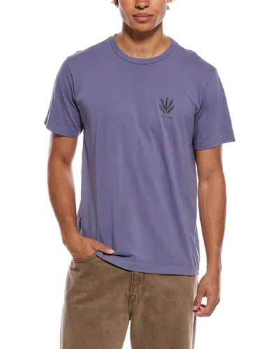 Rag & Bone Dagger T-shirt In Purple