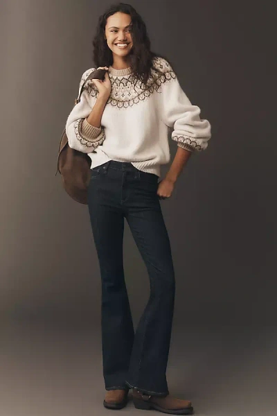 Rag & Bone Dahlia High-rise Flare Jeans In Blue