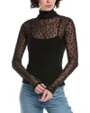 Rag & Bone Dahlia Lace Top In Black
