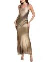 Rag & Bone Daisy Printed Satin Maxi Dress