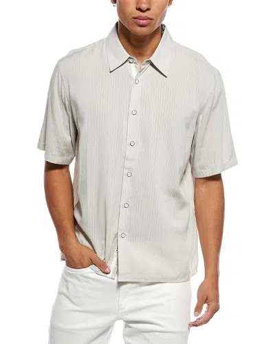 Rag & Bone Dalton Dobby Shirt In Yellow
