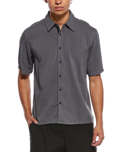 Rag & Bone Dalton Dobby Shirt In Gray