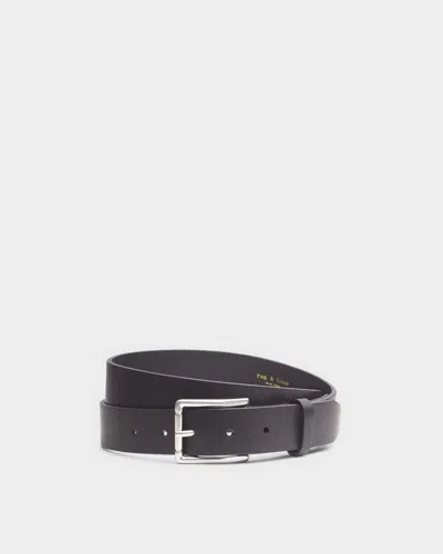 Rag & Bone Dalton Italian Leather Belt In Blue