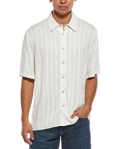 Rag & Bone Dalton Plaid Shirt In White
