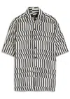 Rag & Bone Dalton Print Short Sleeve Button-up Shirt