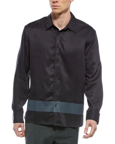 Rag & Bone Dalton Stripe Shirt In Blue