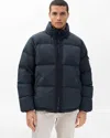 Rag & Bone Daniel Quilted Down Puffer Jacket In Black