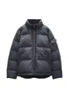 Rag & Bone Daniel Quilted Down Puffer Jacket In Black