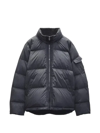 Rag & Bone Daniel Quilted Padded Jacket In Black