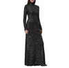 Rag & Bone Danni Maxi Dress In Black Sequins In Black