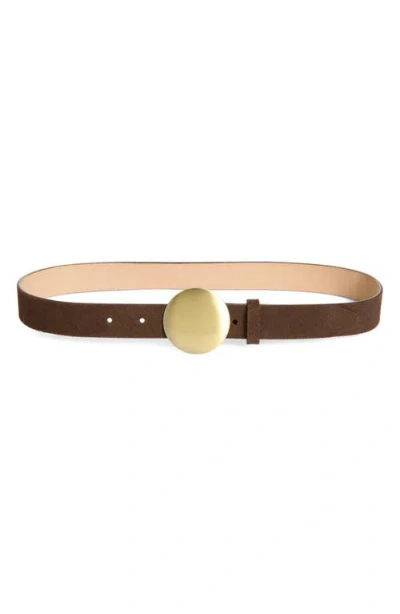 Rag & Bone Dara Suede Belt In Dccsd
