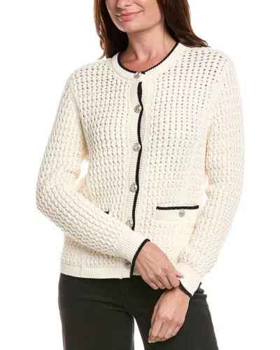 Rag & Bone Daria Cardigan In White