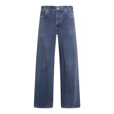 Rag & Bone Dark Blue Cotton Miramar Terry Jeans