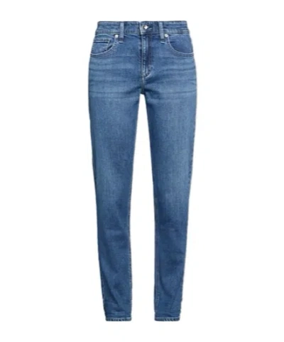 Rag & Bone Dark Denim Leggings In Blue
