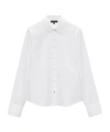 Rag & Bone Dayton Poplin Shirt In White