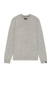 Rag & Bone Declan Cashmere Crew Sweater In Animal Print