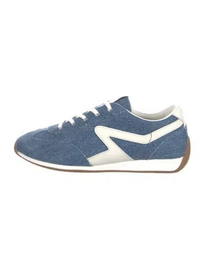 Pre-owned Rag & Bone Denim Athletic Sneakers In Blue