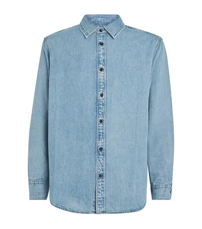 Rag & Bone Denim Finch Shirt In Blue