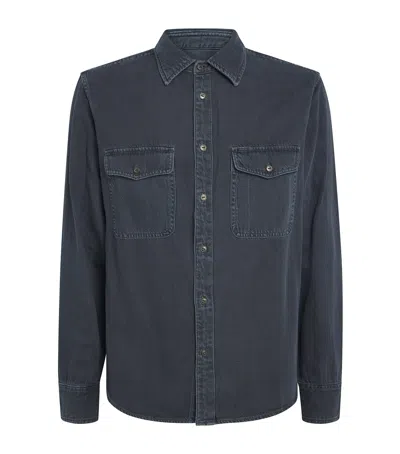 Rag & Bone Denim Jack Overshirt In Blue