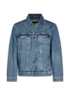 Rag & Bone Rb 3 Denim Trucker Jacket In Multi
