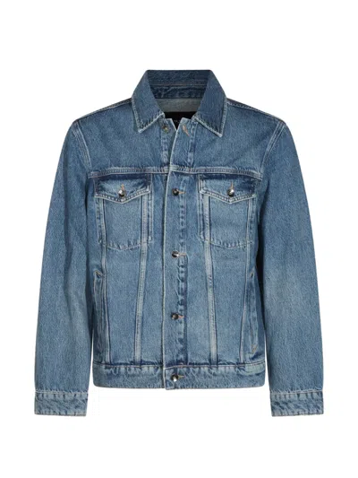 Rag & Bone Denim Jacket In 블루
