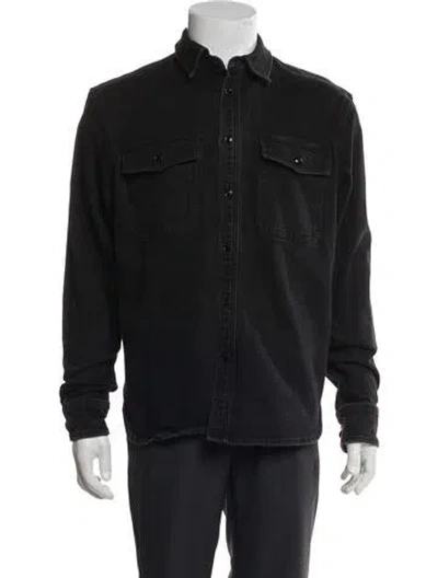 Pre-owned Rag & Bone Denim Jacket In Black
