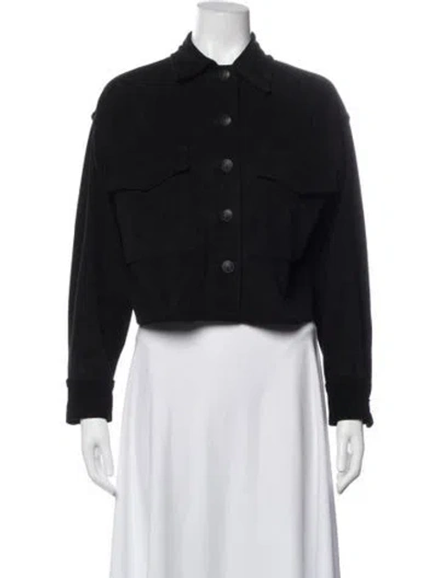 Pre-owned Rag & Bone Denim Jacket In Black