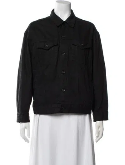 Pre-owned Rag & Bone Denim Jacket In Black