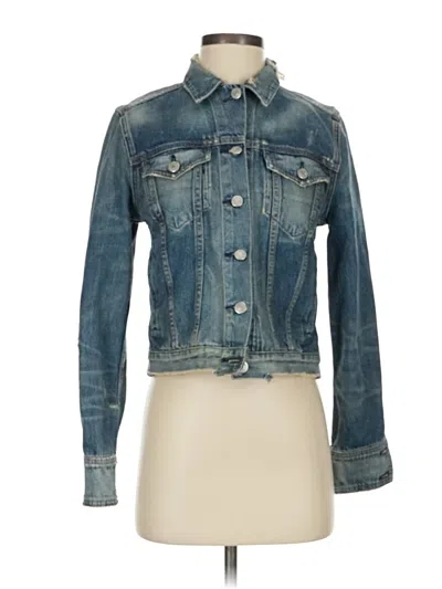 Pre-owned Rag & Bone Denim Jacket In Blue