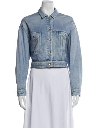 Pre-owned Rag & Bone Denim Jacket In Blue