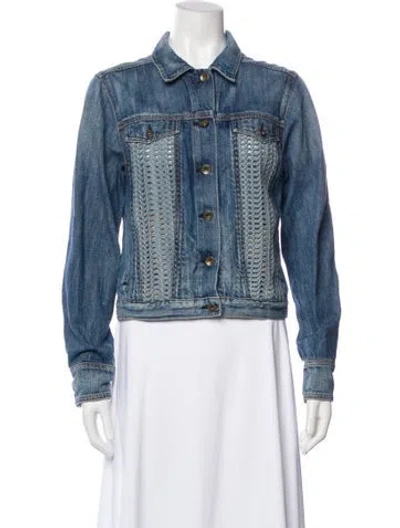Pre-owned Rag & Bone Denim Jacket In Blue