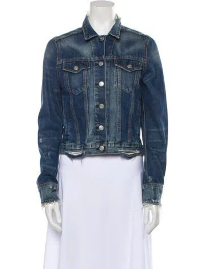 Pre-owned Rag & Bone Denim Jacket In Blue
