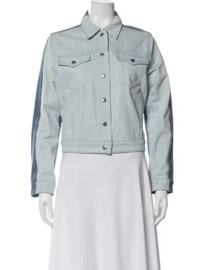 Pre-owned Rag & Bone Denim Jacket In Blue