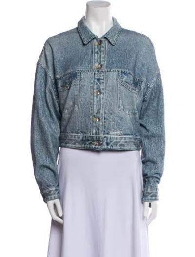 Pre-owned Rag & Bone Denim Jacket In Blue