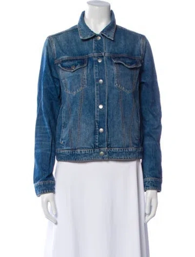 Pre-owned Rag & Bone Denim Jacket In Blue
