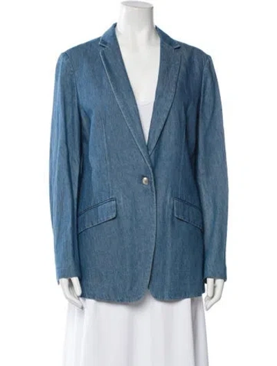 Pre-owned Rag & Bone Denim Jacket In Blue