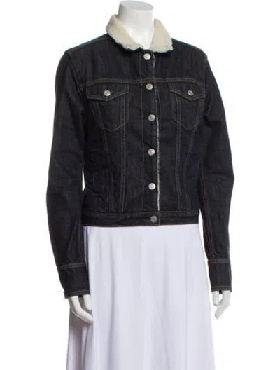 Pre-owned Rag & Bone Denim Jacket In Blue