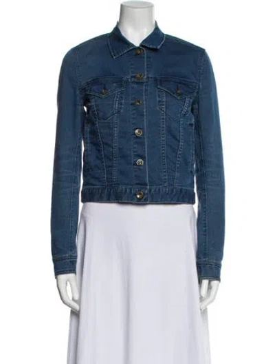 Pre-owned Rag & Bone Denim Jacket In Blue